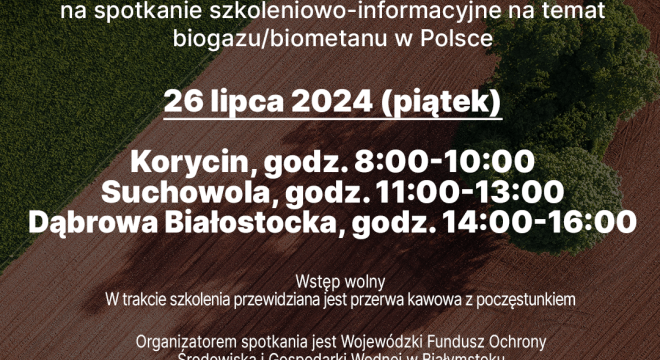 Otwarte spotkania edukacyjno-informacyjne 