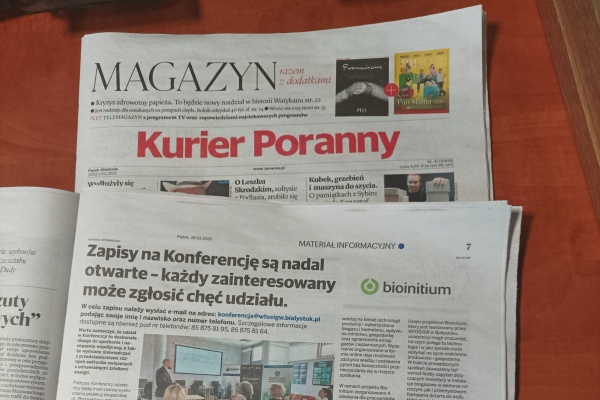 Konferencja podsumowująca Bioinitium