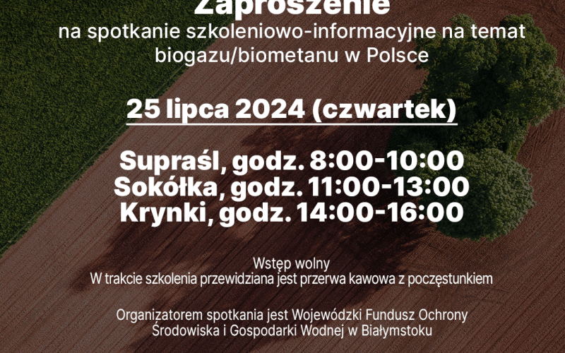 Otwarte spotkania edukacyjno-informacyjne 