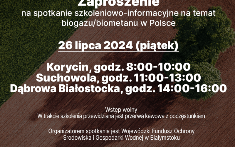 Otwarte spotkania edukacyjno-informacyjne 